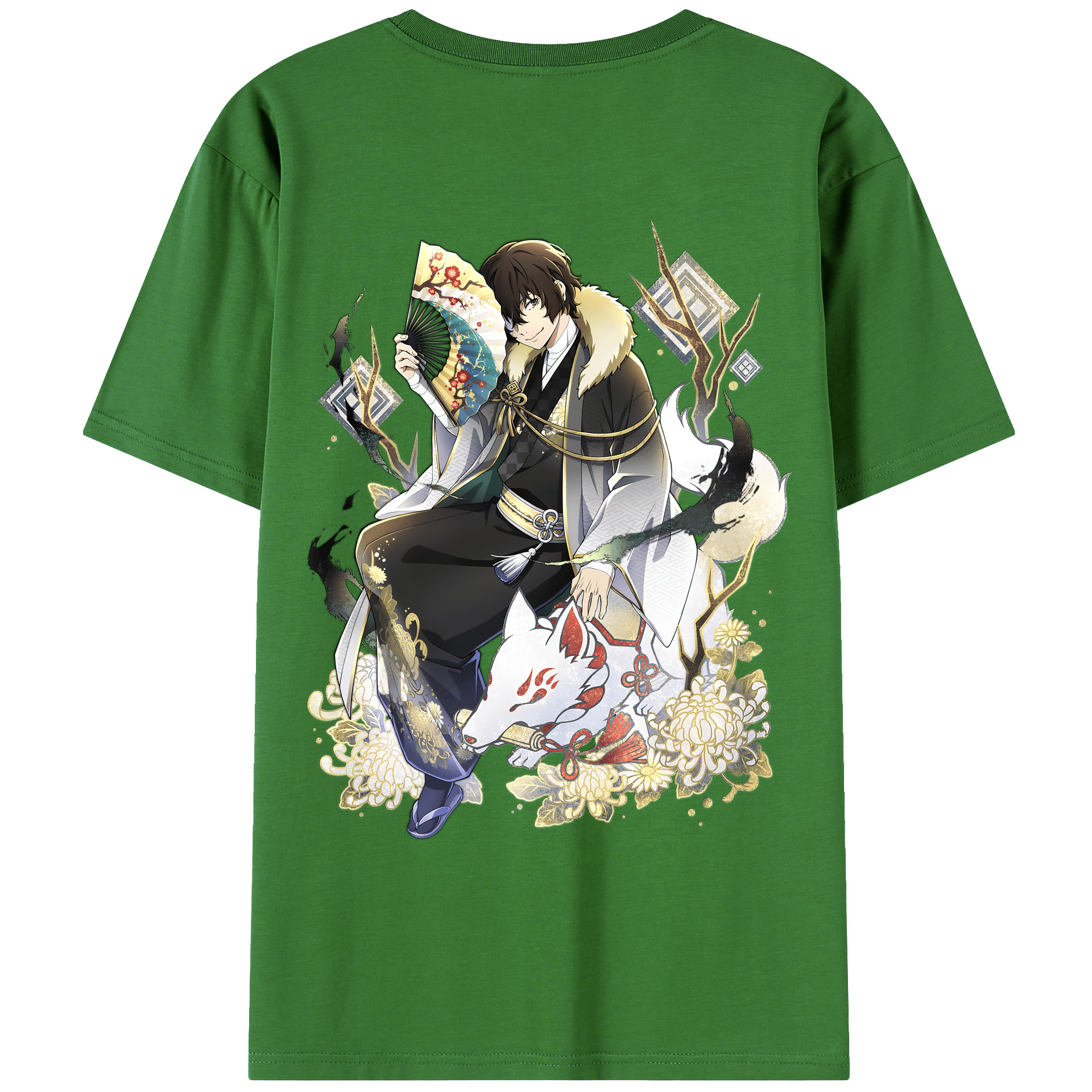 （画像用） 文豪ストレイドッグス Bungo Stray Dogs レディース半袖Tシャツ(バックプリント)